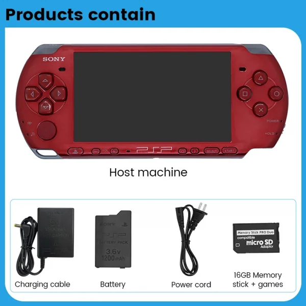 Sony PSP 3000 الأصلية – عُد إلى متعة اللعب الكلاسيكية